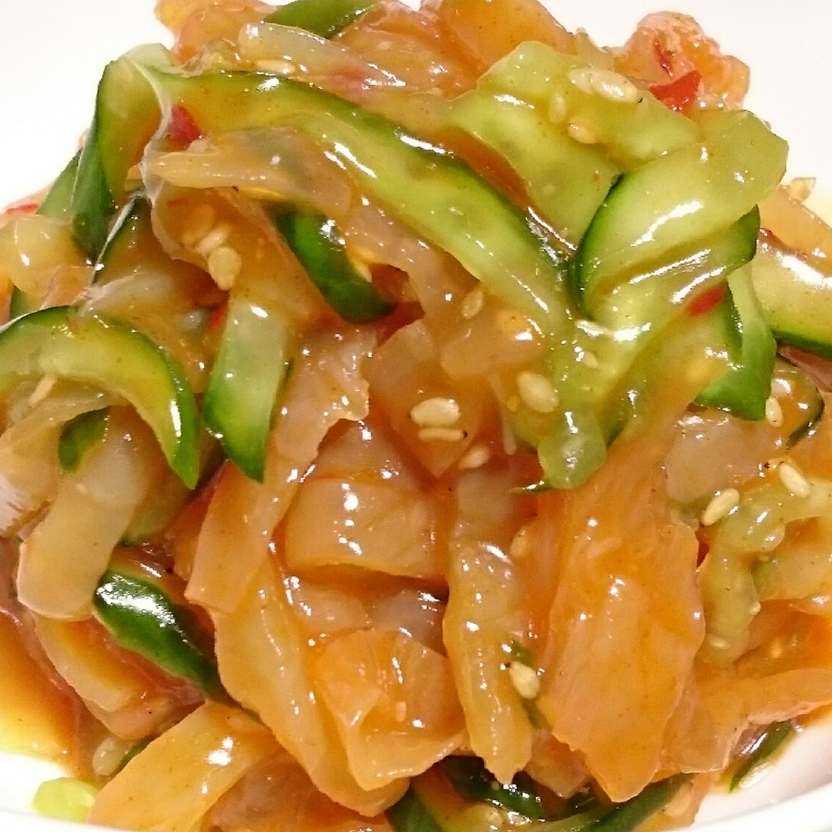 ピリ辛な中華くらげ レシピ 作り方 By Mamichin555 楽天レシピ ピリ辛な中華くらげ レシピ 作り方 By Mamichin555 楽天レシピ